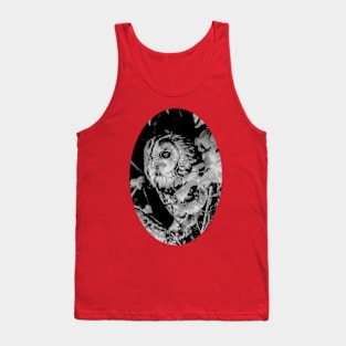 Peeping Tawny Owl Tank Top